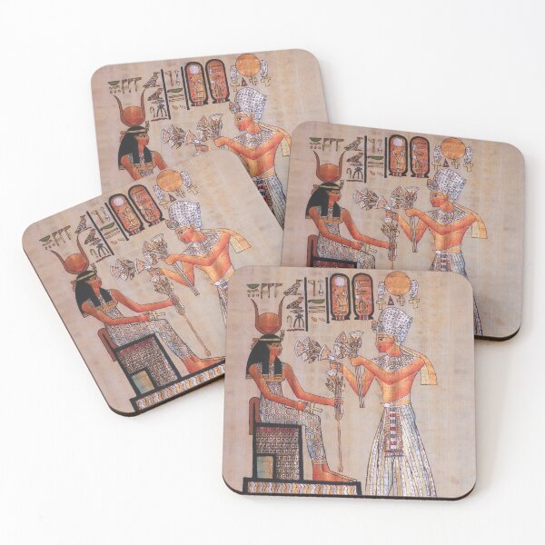 Item preview, Ramses II And Goddess Hathor designed and sold by hurmerinta.