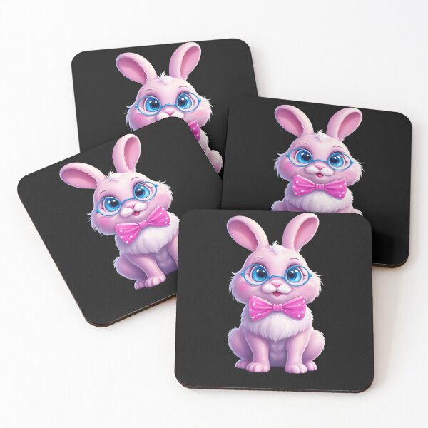 Item preview, Cute Easter Bunny Funny Rabbit Easter Bow Womens Girls Kids  designed and sold by TalalosART.