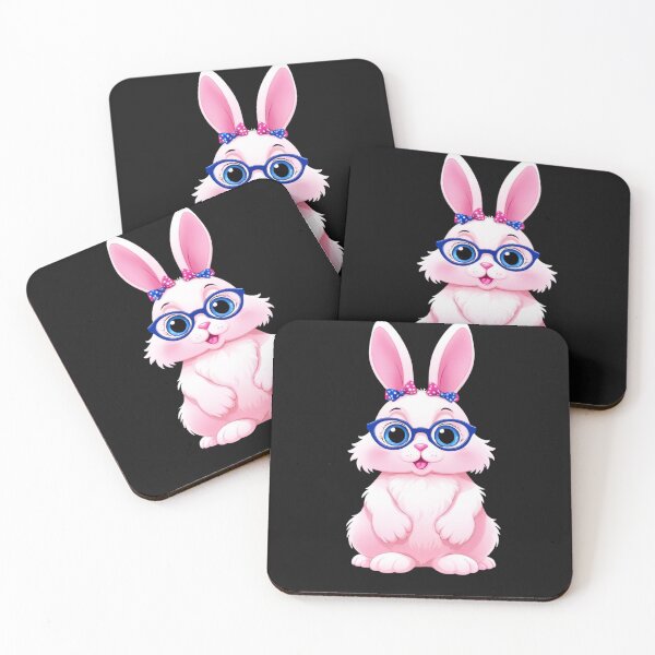 Item preview, Cute Easter Bunny Funny Rabbit Easter Bow Womens Girls Kids designed and sold by TalalosART.