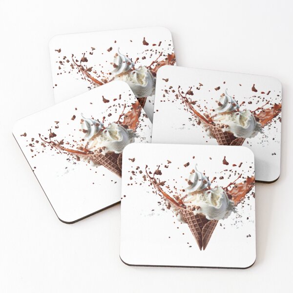 Item preview, Symphony of creamy delight: an ice cream explosion in mid-air designed and sold by MiraCleAI.