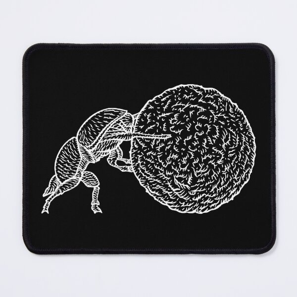 Item preview, DUNG BEETLE ink portrait designed and sold by lautir.