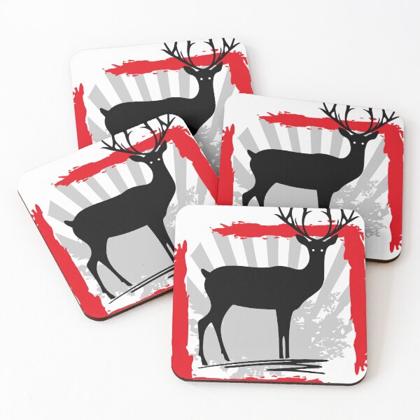 Item preview, black deer designed and sold by ArtisticVsion.