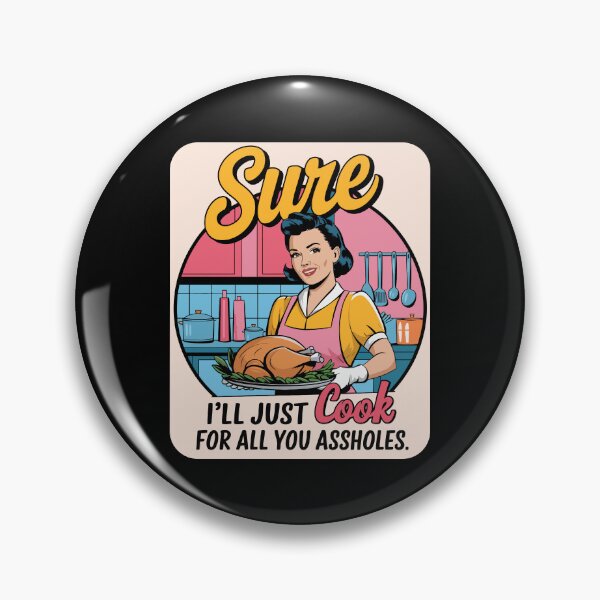 Item preview, Vintage Sarcastic Housewife designed and sold by Angry Swan Designs.
