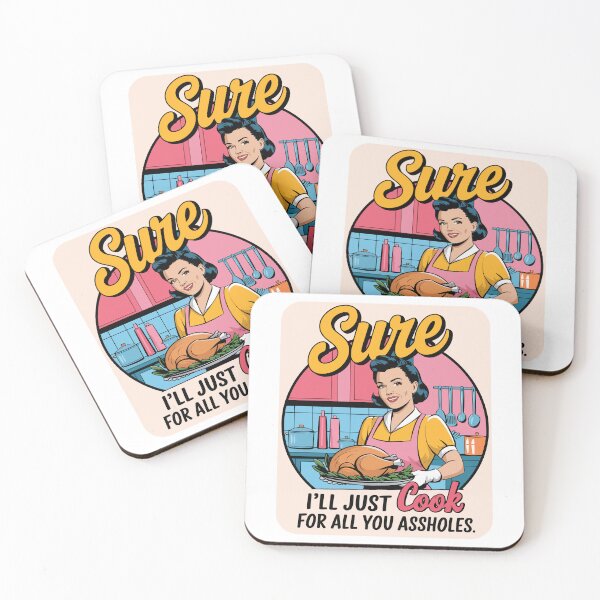 Item preview, Vintage Sarcastic Housewife designed and sold by Angry Swan Designs.
