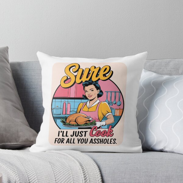 Item preview, Vintage Sarcastic Housewife designed and sold by Angry Swan Designs.