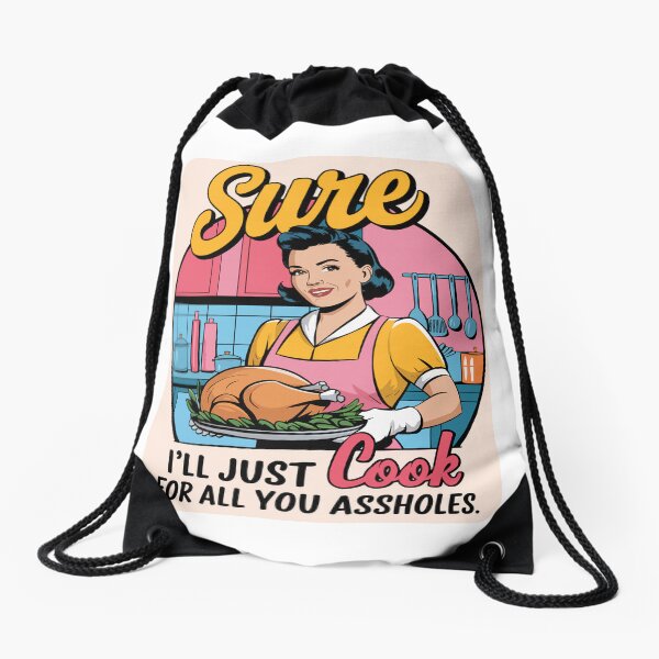 Item preview, Vintage Sarcastic Housewife designed and sold by Angry Swan Designs.