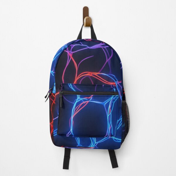 Item preview, Complex neon pattern on black designed and sold by Sigtrix.