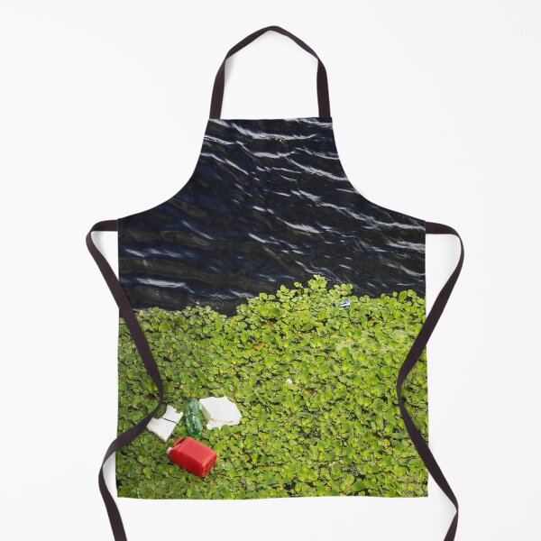 Item preview, garbage and aquatic plants in a river designed and sold by felipequeiroz.