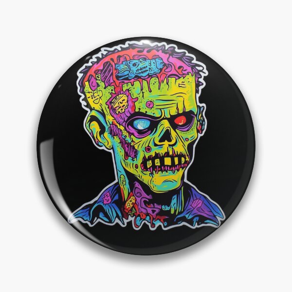 Item preview, Psychobilly Frankenstein Zombie Monster designed and sold by RockFireMerch.