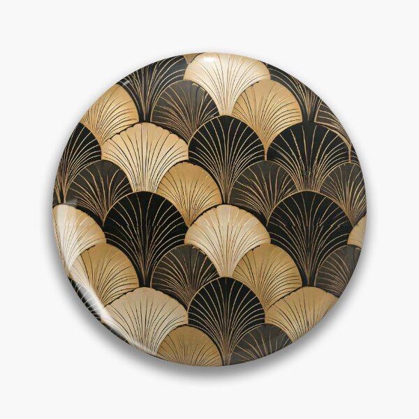Item preview, fan shaped shell motif pattern designed and sold by Designbes.