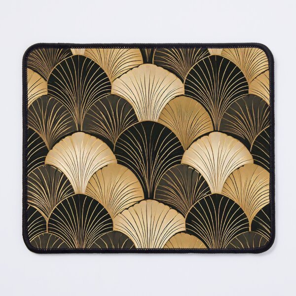 Item preview, fan shaped shell motif pattern designed and sold by Designbes.