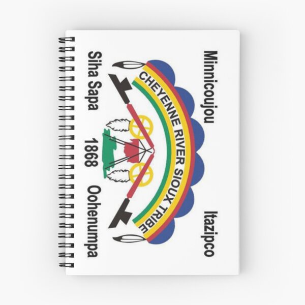 Item preview, Flag of Cheyenne River Sioux tribe Indian Reservation South Dakota USA designed and sold by Beluga Cat.