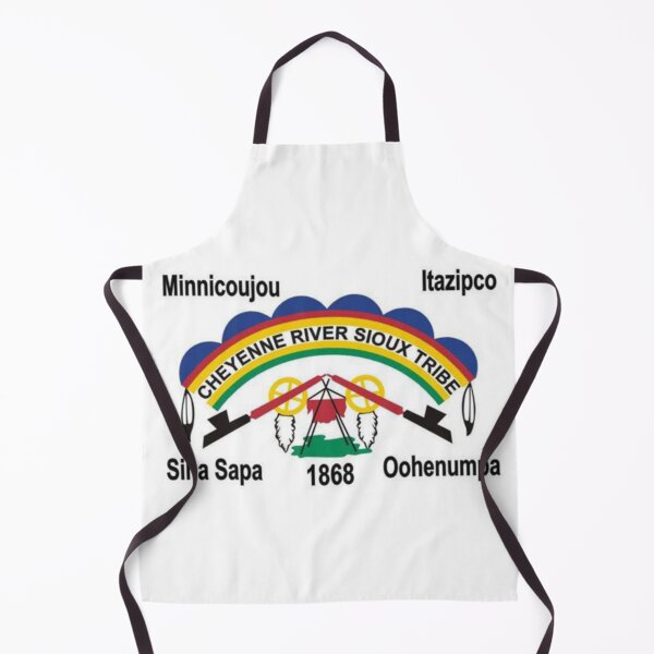 Item preview, Flag of Cheyenne River Sioux tribe Indian Reservation South Dakota USA designed and sold by Beluga Cat.