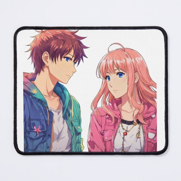 Item preview, Anime Couple Aesthetic – Romantic Pastel Love designed and sold by JAR.