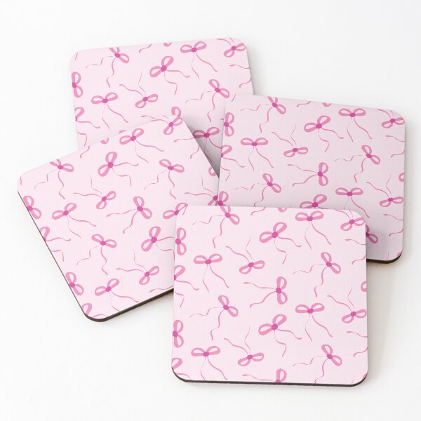 Item preview,  Preppy Coquette Pink Bows  designed and sold by Yasminepatterns .
