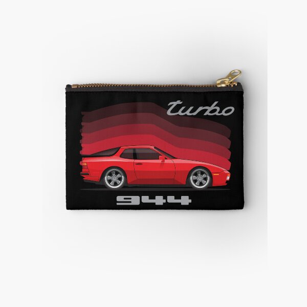 Item preview, Porsche 944 Turbo Side Red retro illustration designed and sold by blackdogshop.