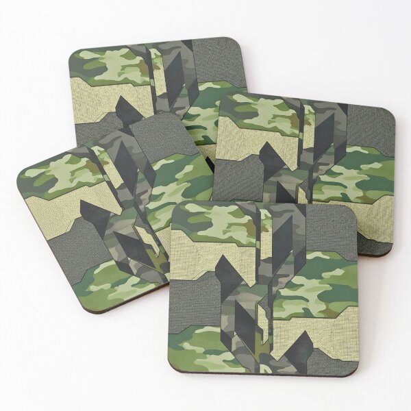 Item preview, Fragmented Tactical Camouflage Geometric Classic Textured Panels designed and sold by CamouflageLab.