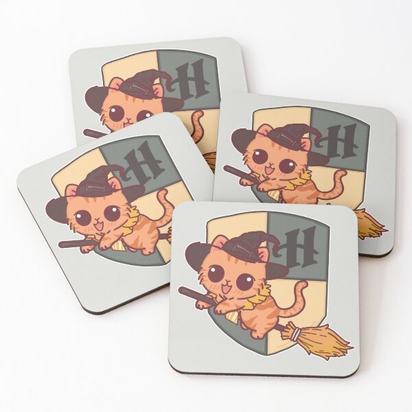Item preview, Magical Cat on Broomstick: Hearthfelis House designed and sold by BGMeYou.