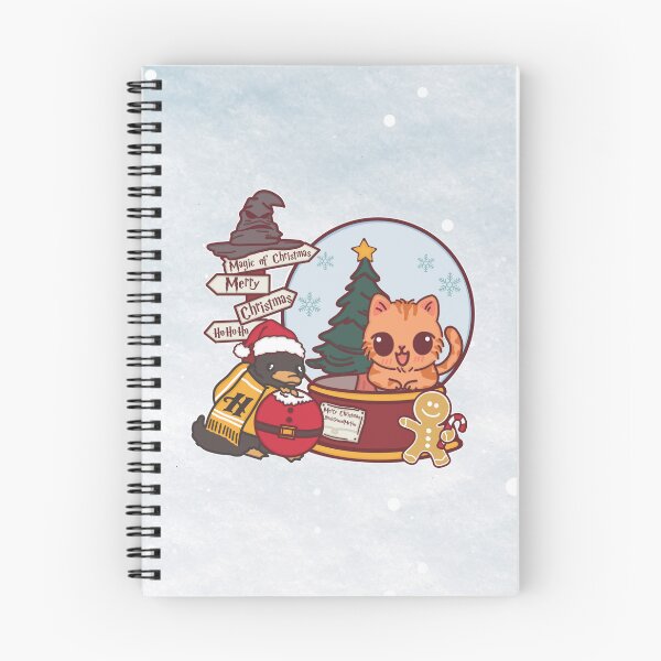 Item preview, Merry Christmas with Cute Cat | Hearthfelis House designed and sold by BGMeYou.