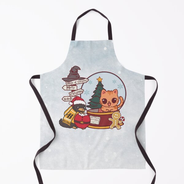 Item preview, Merry Christmas with Cute Cat | Hearthfelis House designed and sold by BGMeYou.