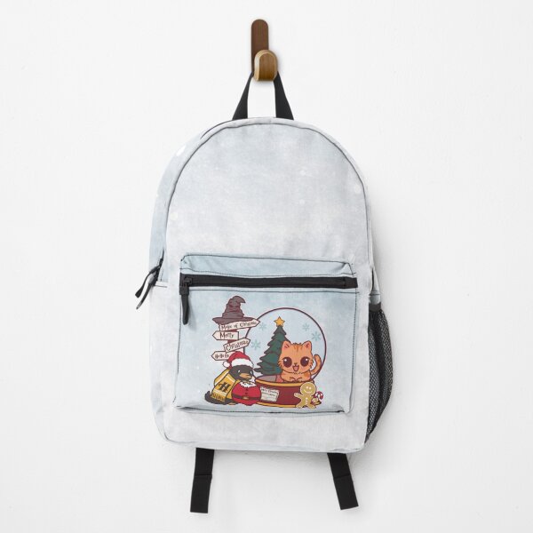 Item preview, Merry Christmas with Cute Cat | Hearthfelis House designed and sold by BGMeYou.