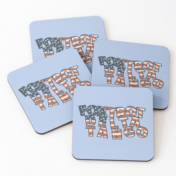 Item preview, Foxtrots Delta Tangos Patriotic  designed and sold by Colorfulman.