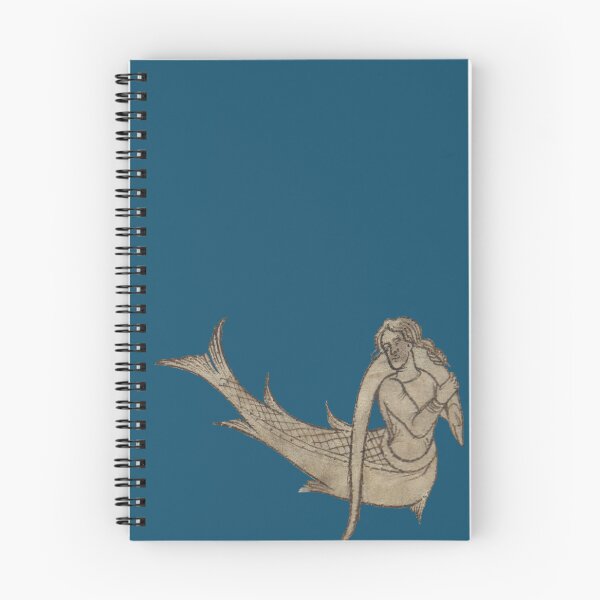 Item preview, Medieval illustration of a merman designed and sold by IllmadeErrant.