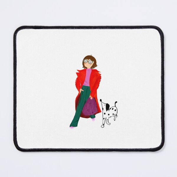 Item preview, The stylish duo - fashion lady with her dog  designed and sold by Sannevanrossum.