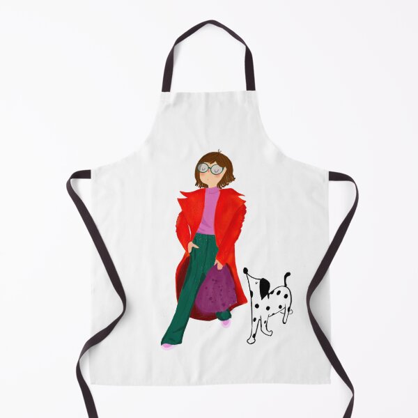 Item preview, The stylish duo - fashion lady with her dog  designed and sold by Sannevanrossum.