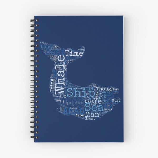 Item preview, Herman Melville's Moby Dick Word Art designed and sold by Amy Olsen.