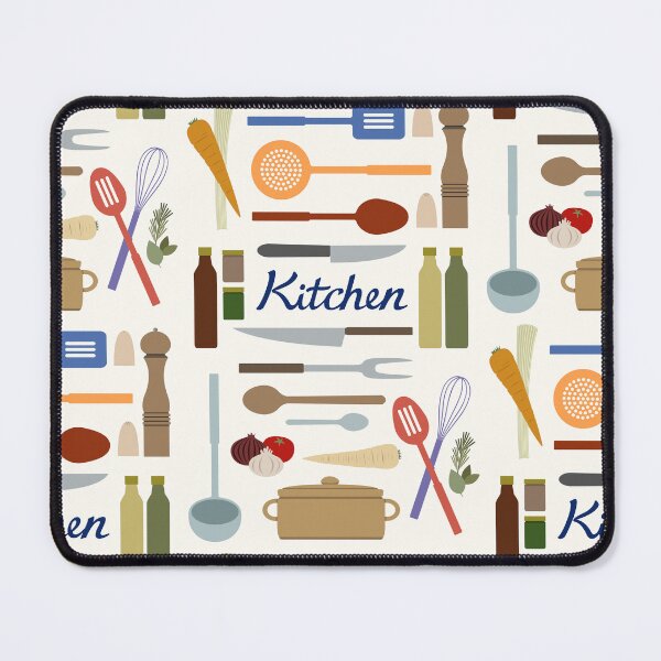 Item preview, Kitchenware Illustration+Type Design Color designed and sold by NataliePaskell.