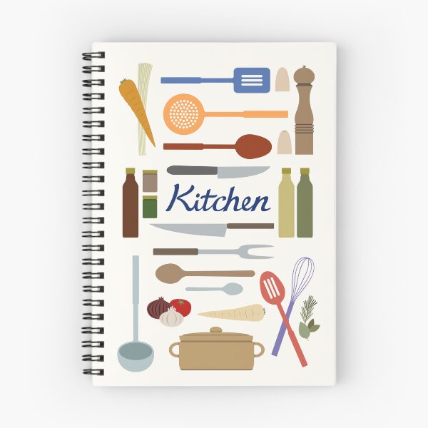 Item preview, Kitchenware Illustration+Type Design Color designed and sold by NataliePaskell.