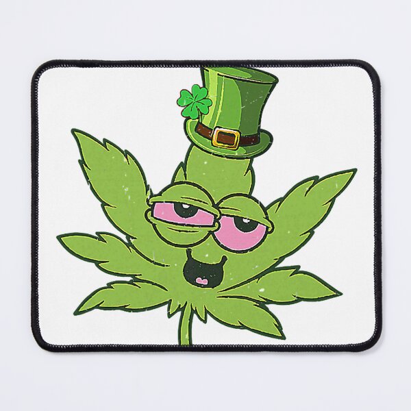 Item preview, A Wee Bit Highrish Funny 420 Weed Marijuana St Patricks Day designed and sold by PlantThreads420.