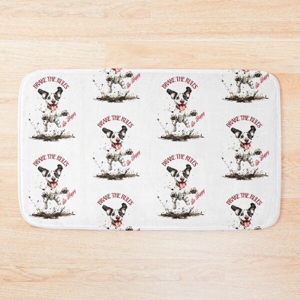 Item preview, Brake the Rules: Happy dog designed and sold by HannaArtHeart.