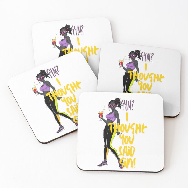 Item preview, Gym? I Thought You Said Gin! designed and sold by 0606PM.
