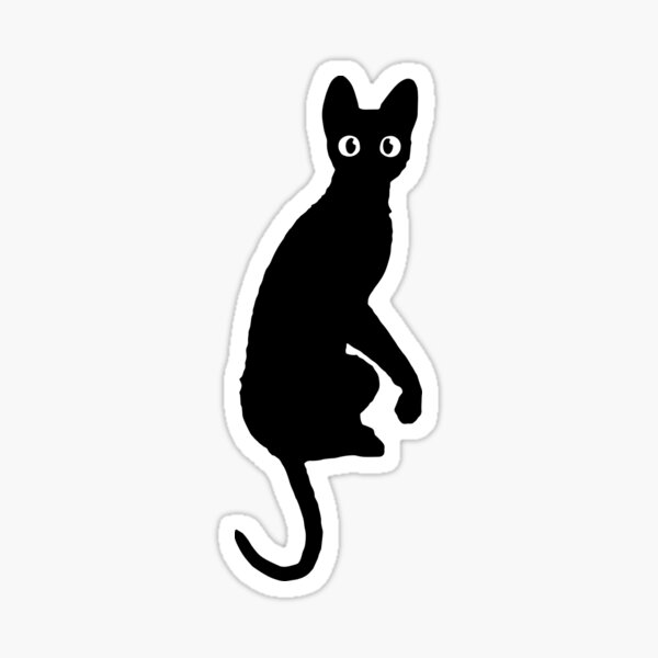Item preview, Flow Movie Black Cat designed and sold by LaraRaid.