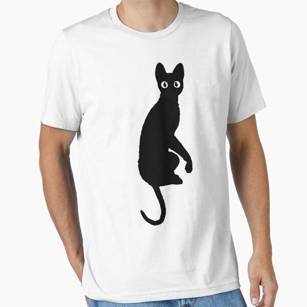 Vista previa del artículo con la obra «Película Flow Gato Negro», diseñado y vendido por LaraRaid.