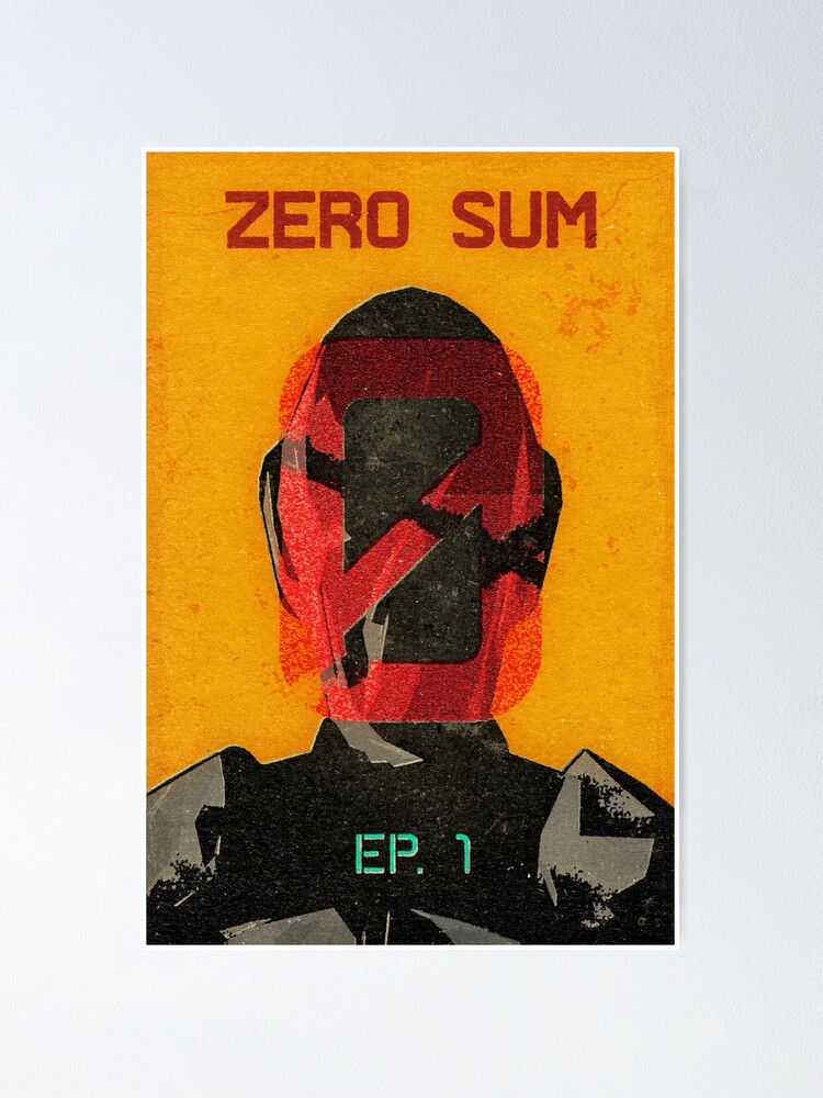 Alternate view of Zer0 Sum Vintage Poster Poster