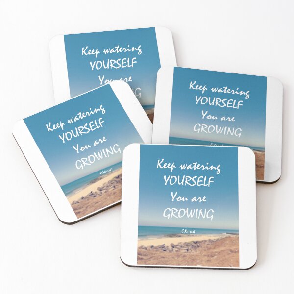 Item preview, Keep watering yourself/quote/Typography/motivation/Growth designed and sold by VeenaNair23.