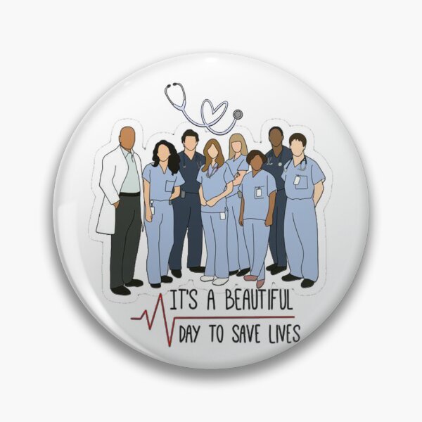 Item preview, Its a Beautiful Day to Save Lives | Grey's Anatomy Quotes designed and sold by Drama-Junction.
