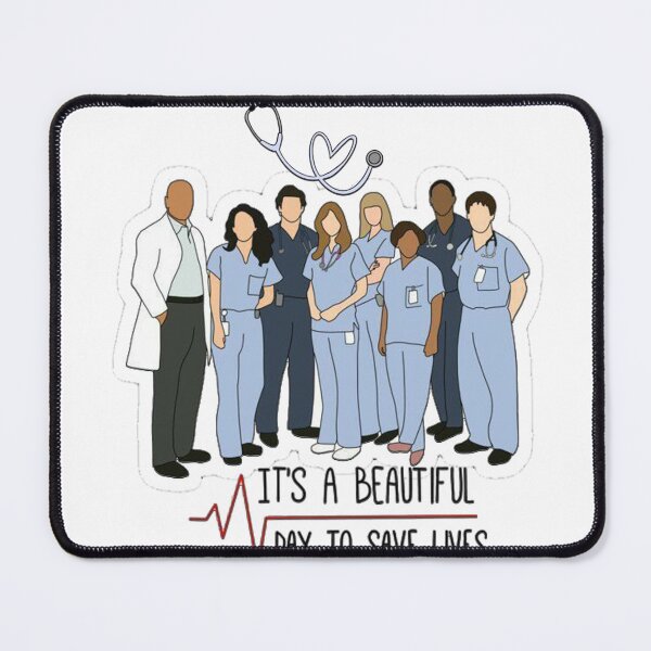 Item preview, Its a Beautiful Day to Save Lives | Grey's Anatomy Quotes designed and sold by Drama-Junction.