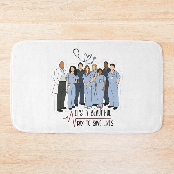 Item preview, Its a Beautiful Day to Save Lives | Grey's Anatomy Quotes designed and sold by Drama-Junction.