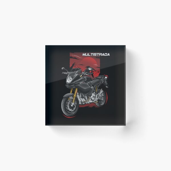 Item preview, Ducati Multistrada 1100S DS (Black) for Motorcycle Riders designed and sold by MotoApparelHub.
