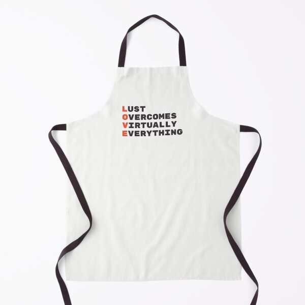 Item preview, LOVE - Lust Overcomes Virtually Everything Typography Design designed and sold by TheSassyNoble.