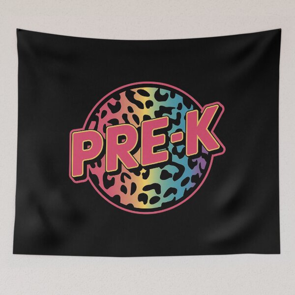 Item preview, Pre-Kindergarten Neon Leopard PreK Teacher 1st Day of School designed and sold by aidenpier.