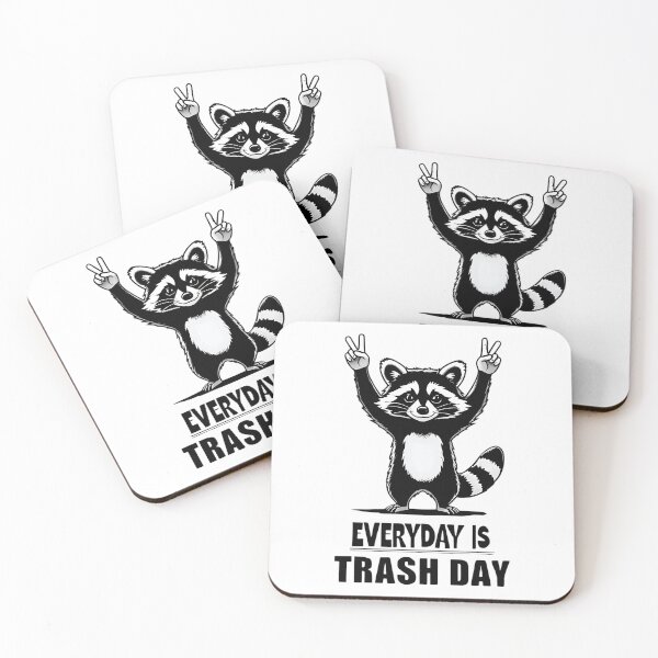 Item preview, Everyday Is Trash Day - Funny Raccoon designed and sold by DARK_NOVA.