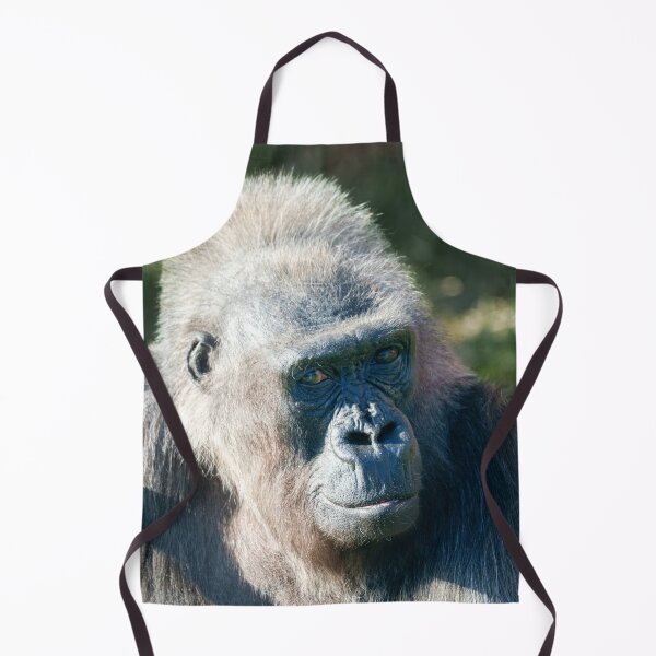 Item preview, Wise Gorilla Biddy in Close-Up Portrait designed and sold by rawshutterbug.