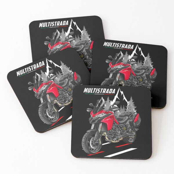 Item preview, Ducati Multistrada 950 2017-2018 (Red + Saddlebags) for Motorcycle Riders designed and sold by MotoApparelHub.