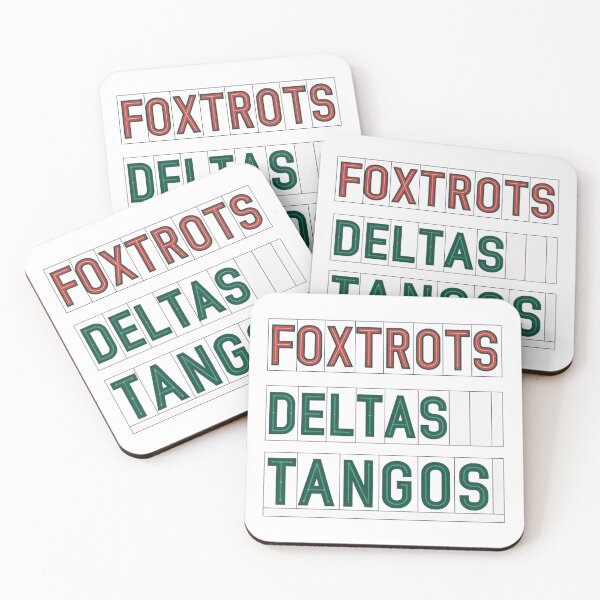 Item preview, Foxtrots Deltas Tangos  designed and sold by artcultreone.