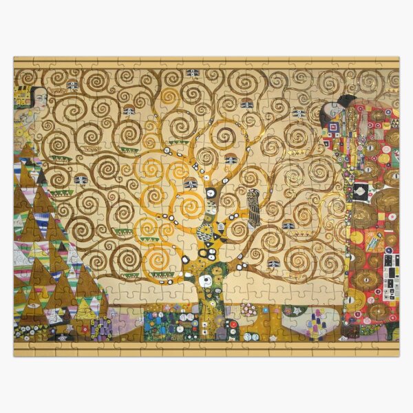Artikel-Vorschau von Der Lebensbaum mit Goldstreifen von Gustav Klimt, designt und verkauft von DiverseVisionsHarmony.